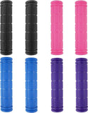4 Pairs Bicycle Handle Bar Grips Mushroom for BMX/MTB/Road Mountain Bikes black, blue, purple, pink