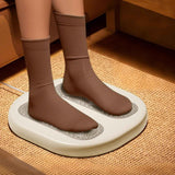 Foot warming cushion - Electric foot warming cushion - Foot warmer - 3 temperature settings - Built-in 6 manual massage heads - Suitable for home, office and dormitories - Warming cushions (green)