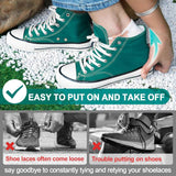 lat Elastic Shoe Laces: Stretch Shoelaces or Sneakers 2 Pair