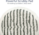 Steam & Scrub Mop Pads or Shark S8201 S8001 S7001 S7201 S7000AMZ S7000 S7005 S7020 S7001C Steam & Scrub Mop Dirt Grip Steam Mop Replacement Pads