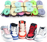 lat Shoe Laces or Sneakers: 6/25 inch Narrow Athletic Shoelaces 2 Pair