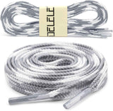 lat Colored Shoelaces or Sneakers: Thin Argyle Shoe Laces 2 Pair