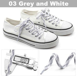 lat Colored Shoelaces or Sneakers: Thin Argyle Shoe Laces 2 Pair