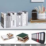 1 Pair Metal Bookends or Shelves, Tree Book Ends Decorative Bookends or Heavy Books, Book Holder or Shel, Black Unique Book Stoppers, Book Holders or Shelves Home Oice School-Right Angle