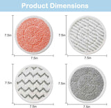 12 Pack Upgraded Replacement Steam Mop Pads or Shark S8201 S7001 S8001 S7201 S7000AMZ S7000 S7005 S7020 S7001C Steam Mop,Steam & Scrub All-in-One Scrubbing and Sanitizing,Dirt Grip Scrub Washable Pad