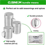 [10oz + 10oz + 14oz] Stainless Steel Dredge Shaker Bundle - by