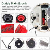 Replacement Parts Accessories Kit or  Qrevo S5V/Qrevo Curv/Qrevo Curv S5X/Qrevo Edge S5A Series Robot Vacuum Cleaner - 1 Main Brush, 3 HEPA ilters, 3 Dust Bags, 4 Mop Pads, 4 Side Brushes