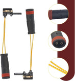 4 PCS Car Brake Pad Sensors, Brake Detection Wire with Connector, Alarm Cable Assembly OEM# 2115401717 2205400617 2205400717, Compatible with Mercedes-Benz E350 W211 W220 C300 C350 (Black)