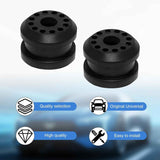 2 PCS Car Transfer Case Shifter Linkage Bushings, Cushion Shock Stabilizing Shifter Bushing, Repair Replacement Accessory OEM# 68078974AA 68078975AA, Compatible with Dodge Ram 2500 (Black)