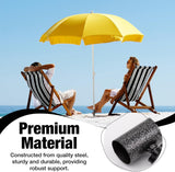 Patio Umbrella Steel Anchor Sand Anchor Beach Umbrella Anchor Grass Auger Spike Patio Sunshade Support Beach Umbrella Steel Stand Base