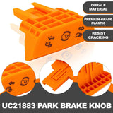 2 Packs UC21883 Park Brake Knob Equipment Knob for Joh-n Deere S, X Series Compatible with Joh-n Deere S100 S110 S120 S130 S140 S160 S170 S180 S220 S240 X107 X117R X127 X147R X167 X167R