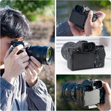 Extended Replace Sony FDA-EP19 Camera Eyecup Viewfinder for Sony A7R VI A7V | Soft Silicon,Camera Eye Cup Eyepiece,for Sony A7R VI A7RVI Alpha A7M5 A7 V A7V IV A1II A7RV A7R V A7R5 A7M4 A7IV A9III A7SIII