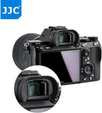 2 Pack Camera Eyecup Eye Cup Eyepiece Spare Replacement for Sony A9II A7RIV A7RIII A7III A7RII A7SII A7II A7R A7S A7 A9 A99II A58, Replaces Sony FDA-EP18 FDA-EP16 FDA-EP15