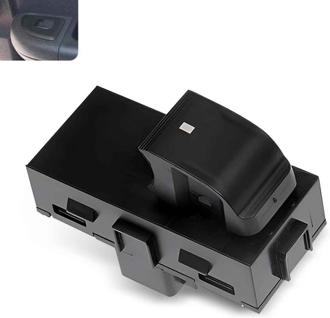 Car Power Window Switch, Front Right & Rear Left Right Side Window Lift Switch, OEM# 15162028 15888174 22864837 22895545 25877776, Compatible with Chevy Silverado GMC Sierra Buick (Black)