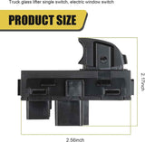 Car Power Window Switch, Front Right & Rear Left Right Side Window Lift Switch, OEM# 15162028 15888174 22864837 22895545 25877776, Compatible with Chevy Silverado GMC Sierra Buick (Black)