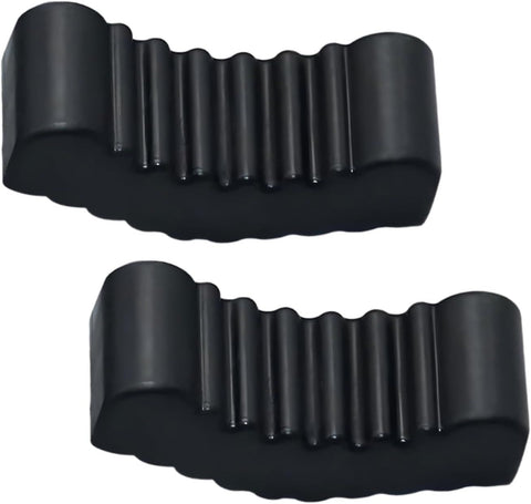 2 PCS Car Jack Stand Pads, 3 Ton Anti-slip Rubber Floor Jack Protection Sleeve, Cushioning Shock Absorption Rack Pad, Multi-functional Maintenance Accessory for Cars SUVs Trucks (Black)