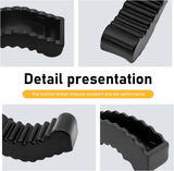 2 PCS Car Jack Stand Pads, 3 Ton Anti-slip Rubber Floor Jack Protection Sleeve, Cushioning Shock Absorption Rack Pad, Multi-functional Maintenance Accessory for Cars SUVs Trucks (Black)