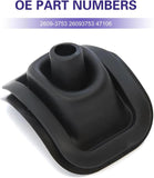 Car Shifter Lever Handle Boot, Seal Transmission Shift Lever Protective Cover, Cushioning Accessory OEM# 26093753 47106, Compatible with Chevy Silverado Express Suburban 2000-2006 (Black)