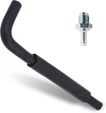 Engine PCV Valve and Hose Kit, Crankcase Ventilation Seal Hose with Valve, OEM# 12204-28020 12262-28021, Compatible with Camry Corolla Highlander Solara Matrix TC XB HS250h 2.4L 4CYL (Black) In Australia - Darrahopens