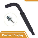 Engine PCV Valve and Hose Kit, Crankcase Ventilation Seal Hose with Valve, OEM# 12204-28020 12262-28021, Compatible with Camry Corolla Highlander Solara Matrix TC XB HS250h 2.4L 4CYL (Black) In Australia - Darrahopens