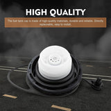 Car Fuel Cap, Leak-proof Anti-loss Rotary Fuel Tank Cover with Clear Marking, OEM# 15763227 GT231, Compatible with Chevy Avalanche Silverado Suburban Tahoe GMC Sierra Yukon Escalade (Black)