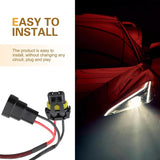 2 PCS Car LED Light Decoders, 9006/HB4 Plug and Play Warning Error Eliminator, Anti-flicker Load Resistor Harness Adapter, Universal Bulb Retrofit Fault Cancel Device for Cars (Black)