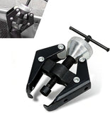 Car Front Windshield Wiper Arm Puller, Adjustable Anti-slip Wiper Arm Removal Tool, Heavy Duty Steel Anti-rust Terminal Puller, Portable Disassembly Tool for Cars Trucks SUVs (Black)