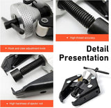 Car Front Windshield Wiper Arm Puller, Adjustable Anti-slip Wiper Arm Removal Tool, Heavy Duty Steel Anti-rust Terminal Puller, Portable Disassembly Tool for Cars Trucks SUVs (Black)