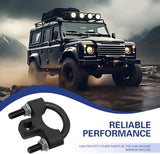 Car Inner Tie Rod Installation Tool, U-shaped Serration Anti-slip Wrench, Anti-rust Steering Linkage Removal Wrench, Universal Steering System Repair Accessory for Cars Trucks SUVs (Black)