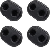 Cooler Feet Replacement Non-Slip Rubber Feet for RTIC Coolers Models 45qt 65qt 110qt 145qt Durable Thickened Rubber Feet Outdoor Camping Protection for YETI Cooler Accessories, Black (4 Pcs)