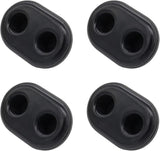Cooler Feet Replacement Non-Slip Rubber Feet for RTIC Coolers Models 45qt 65qt 110qt 145qt Durable Thickened Rubber Feet Outdoor Camping Protection for YETI Cooler Accessories, Black (4 Pcs)