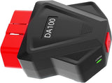 Car OBD2 Bluetooth Scanner, 25K80 Chip Fault Code Reader for Reset and Clear, Real-time Data Monitoring Tool with Freeze Frame, Universal Diagnostic Tool for IOS Android Windows (Black)