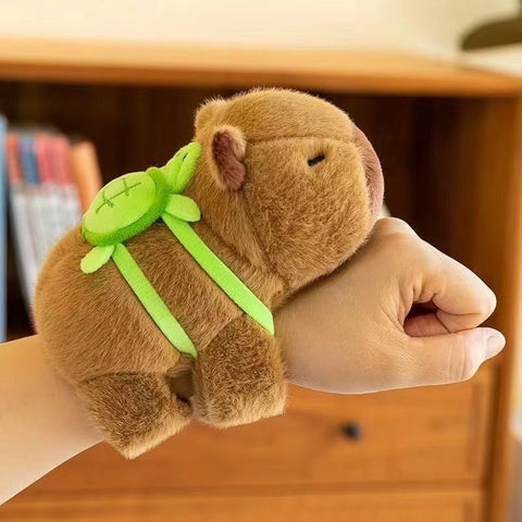 Cute Koala Slap Bracelet Plush Toy - Soft Wristband Stuffed Animal for Kids - Stress Relief Fidget Wrist Plush - Birthday Gift for Children - Bare Capybara In Australia - Darrahopens