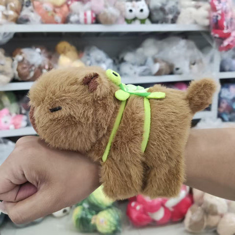 Cute Koala Slap Bracelet Plush Toy - Soft Wristband Stuffed Animal for Kids - Stress Relief Fidget Wrist Plush - Birthday Gift for Children - Capybara with Tail In Australia - Darrahopens