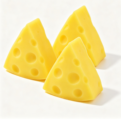 Squeeze Stress Relief Toy 3-Pack - Triangle Cheese Shape Slow Rebound Squishy Toy for Anxiety Relief - Soft PU Foam Decompression Toy (3-Pack) In Australia - Darrahopens