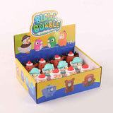 Squeeze Bubble Pop Stress Relief Toy 12-Pack Box Set - Cartoon Squishy Figure for Anxiety Relief - Santa + Snowman + Reindeer (4 Each) - Christmas Gift Set In Australia - Darrahopens