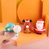 Squeeze Bubble Pop Stress Relief Toy 12-Pack Box Set - Cartoon Squishy Figure for Anxiety Relief - Santa + Snowman + Reindeer (4 Each) - Christmas Gift Set In Australia - Darrahopens