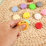 Fidget Squishy Stress Relief Toy - Mystery Dumpling Squishy Calendar Blind Box - Adult Decompression Squeeze Toy - GJ855