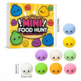Fidget Squishy Stress Relief Toy 9-Grid Blind Box - Mystery Dumpling Squishy Calendar - Adult Decompression Squeeze Toy - GJ863-005