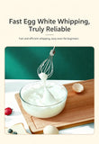 Wireless Electric Egg Beater - USB Rechargeable Handheld Mixer for Baking Whisking Frothing - 304 Stainless Steel Portable Kitchen Tool - Pink 3 Speeds In Australia - Darrahopens