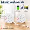 Darrahopens Outdoor Recreation > Camping > Camping Lights & Lanterns Rechargeable Magnetic Pool Light - IP68 Waterproof Underwater LED Light with Remote Control - 16 Colors 2600mAh Battery for Above Ground Inground Pools - 2 Pack In Australia - Darrahopens