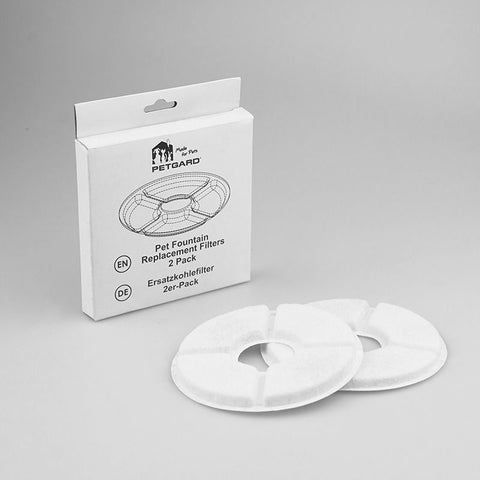 Replacement Filter for Pet Water Fountain - 2-Pack Activated Carbon Filter Compatible with 2.4L Cat Dog Drinking Fountain In Australia - Darrahopens