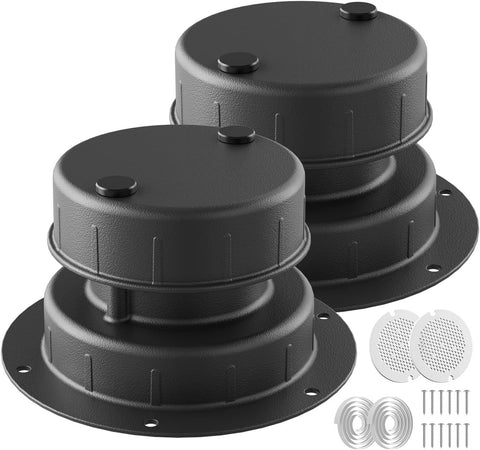 RV Plumbing Vent Cap - Aluminum Trailer Roof Pipe Vent Cover - Weatherproof Durable Replacement for RV Camper Motorhome - White 2-Pack In Australia - Darrahopens