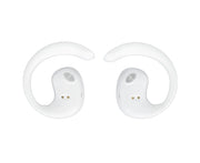 Language Translator Earhooks Bluetooth 5.3 Support 144 Languages Online Translation Wireless Earbuds Device for Music and Calling White