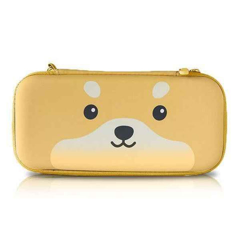 Carry Case Compatible with Nintendo Switch and New Switch OLED Console with Pockets for Accessories and Games-P