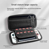 Carry Case Compatible with Nintendo Switch and New Switch OLED Console with Pockets for Accessories and Games-P