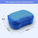 Gaming Controller Travel Carrying Case Compatible with Playstation 5 Wireless Controllers. Protective Storage Holder Bag Cover for PS5 Console (Box Only)-Black