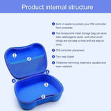 Gaming Controller Travel Carrying Case Compatible with Playstation 5 Wireless Controllers. Protective Storage Holder Bag Cover for PS5 Console (Box Only)-Red