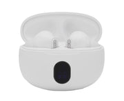 Language Translator Earbuds 144 Languages Bluetooth 5.4 Wireless Translation Device for Travel Business and Learning White
