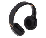 Foldable Bluetooth Headset Multifunction Noise Canceling HiFi Stereo Wireless Bluetooth Headphones Black